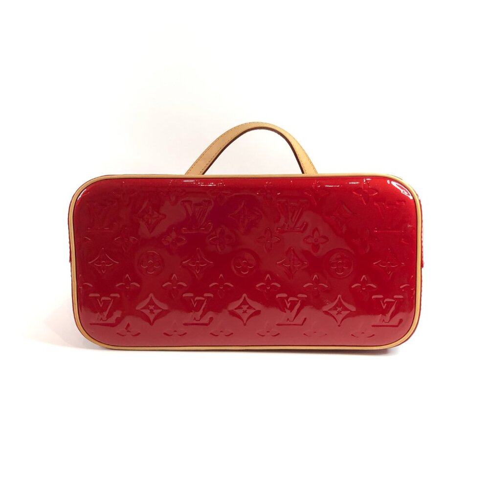 LV Red Vernis Houston Tote Sku# 85785 (Gently Used) - Picture 5 of 12